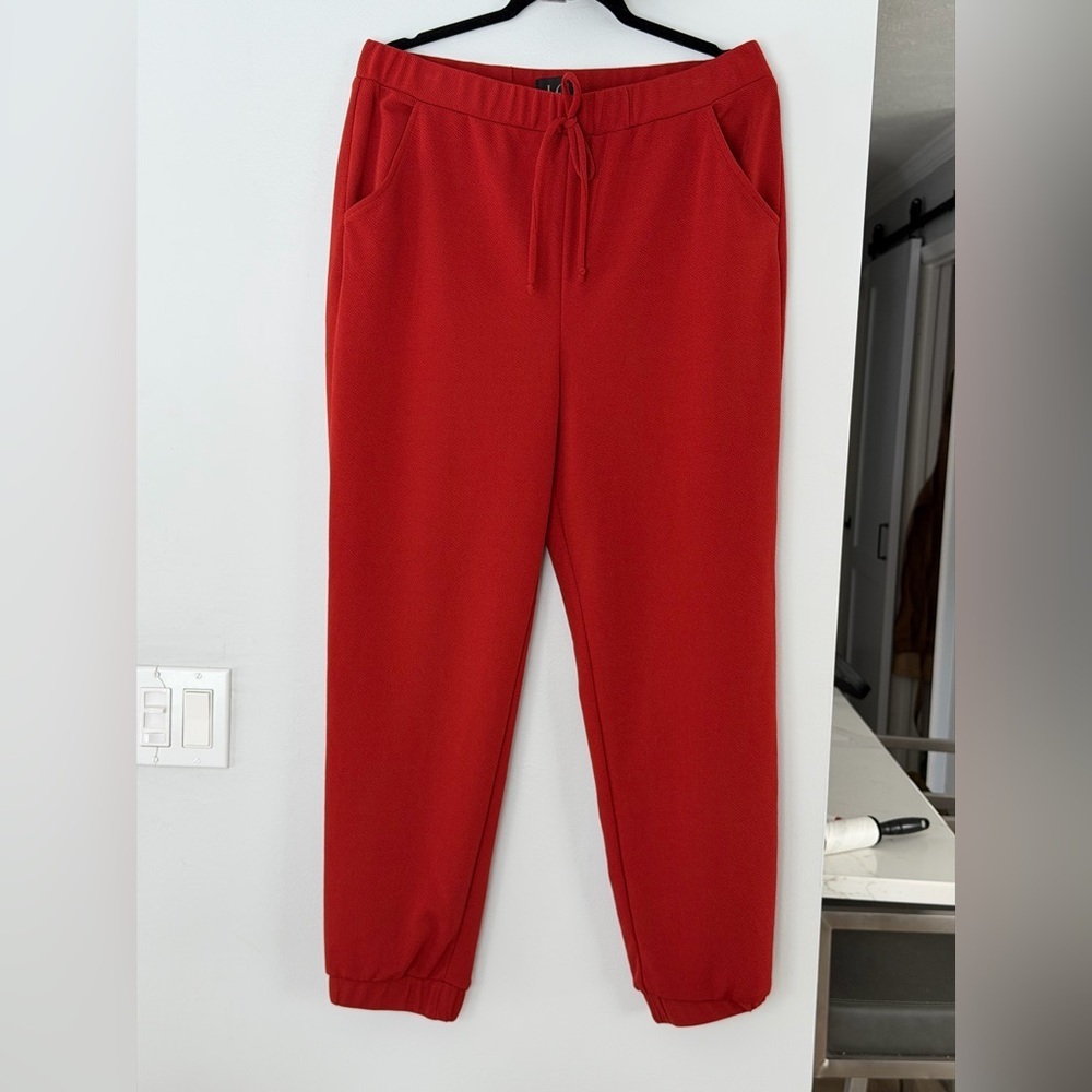LC by Laura Cruz Burnt Orange Jogger Pants Size 1X NWOT
